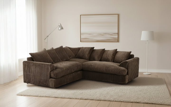 Missouri Jumbo Cord Corner Sofa