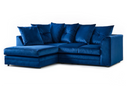 Camden LuxVelvet Corner Sofa - Blue