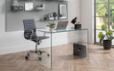 Amalfi Desk & Gio Black Office Chair