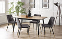 Findlay Rectangular Table & 4 Delaunay Chairs