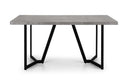 Miller Concrete Effect Dining Table & 6 Soho Chairs