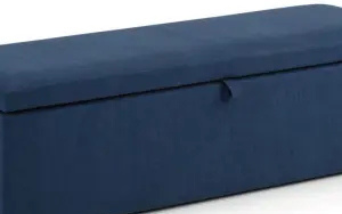 Blue Sorrento Blanket Box