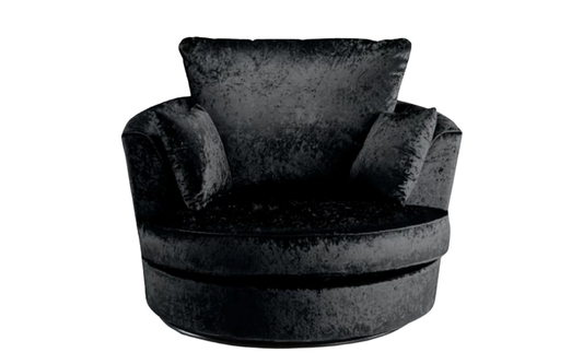 Camden Crushed Velvet Swivel Chair