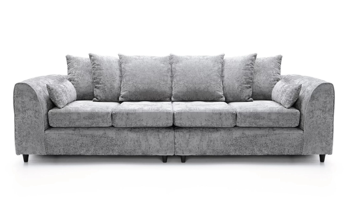 Garrison Soft Chenille 4 Seater