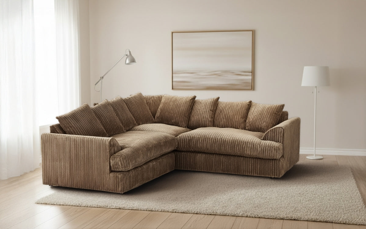 Missouri Jumbo Cord Corner Sofa