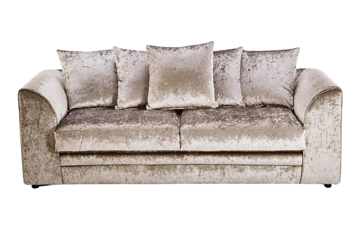 Camden Crushed Velvet 3 Seater Sofa