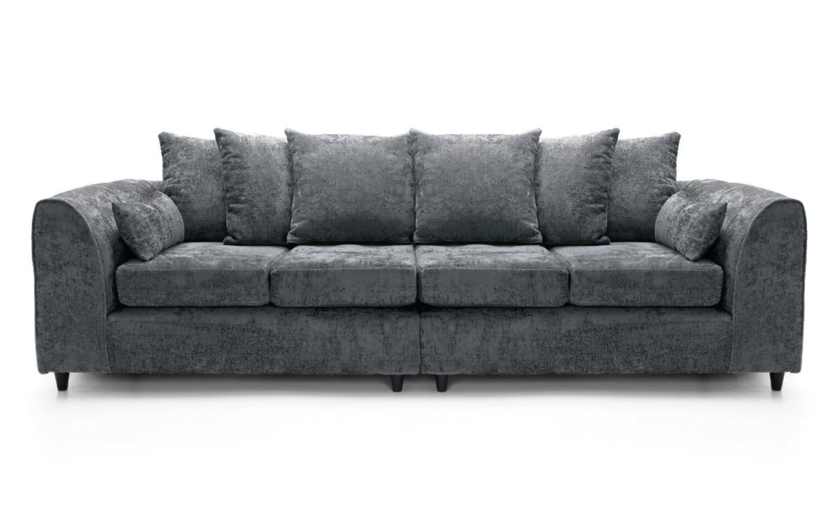 Garrison Soft Chenille 4 Seater