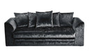 Chicago Crushed Velvet 3 Seater Sofa