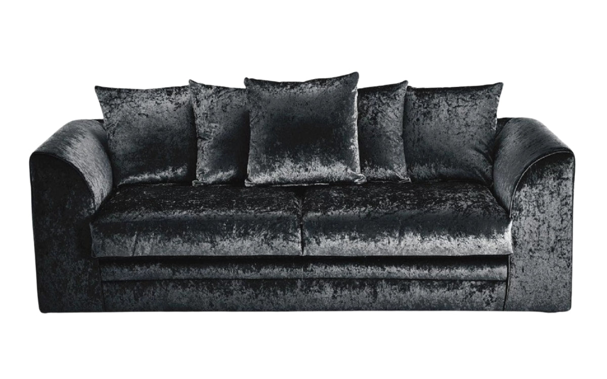 Camden Crushed Velvet 3 Seater Sofa