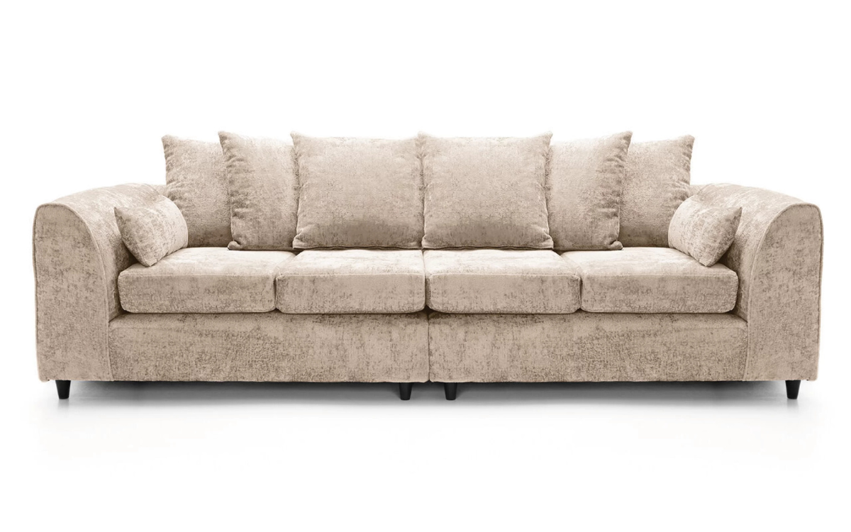 Garrison Soft Chenille 4 Seater