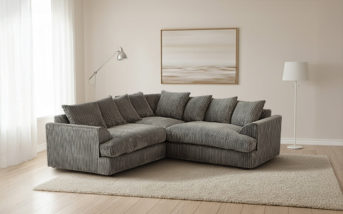 Missouri Jumbo Cord Corner Sofa