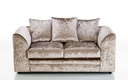 Chicago Crushed Velvet 2 seater Sofa