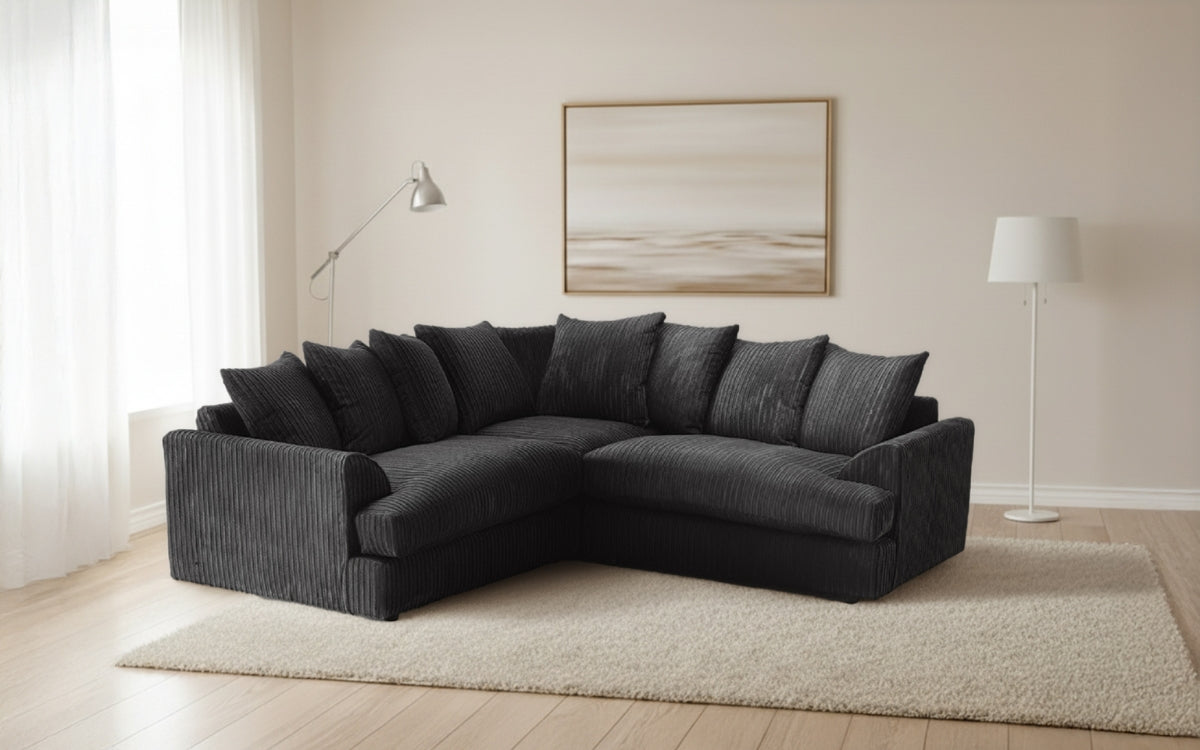 Missouri Jumbo Cord Corner Sofa