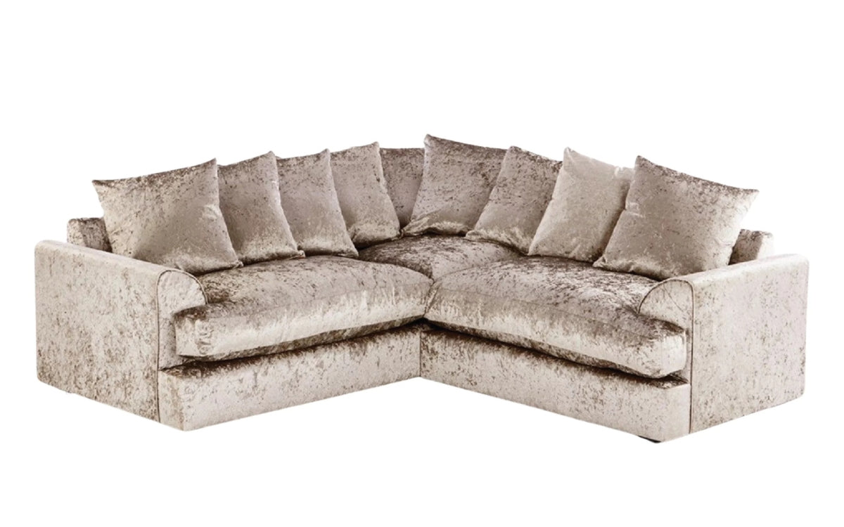 Missouri Crushed Velvet Corner Sofa