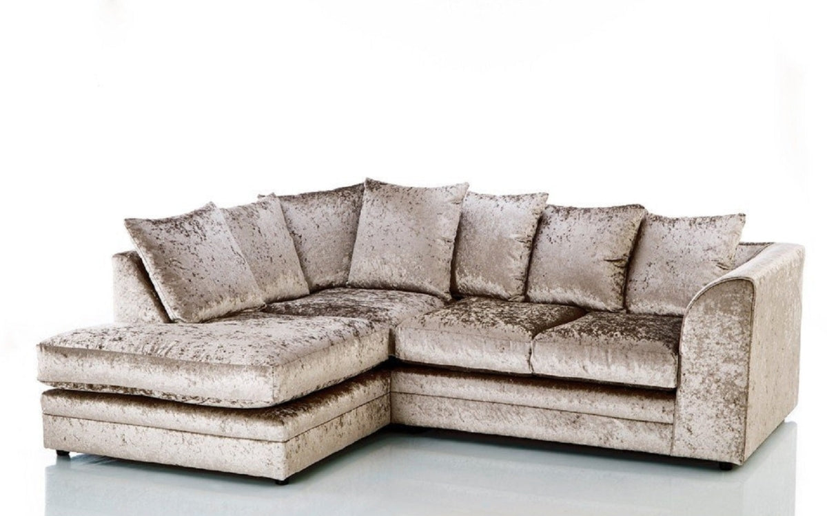 Camden Crushed Velvet Corner Sofa