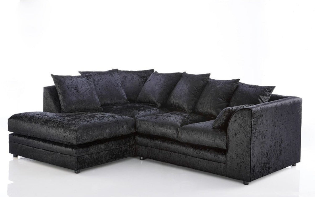 Camden Crushed Velvet Corner Sofa