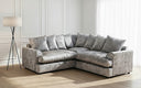 Ferguson Crushed Velvet Corner Sofa