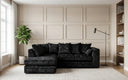 Chicago Crushed Velvet Corner Sofa