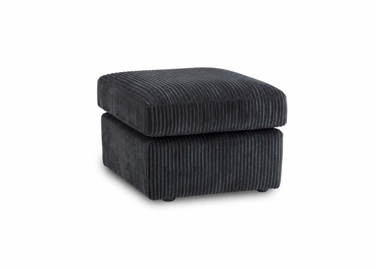 Jumbo Cord Footstool