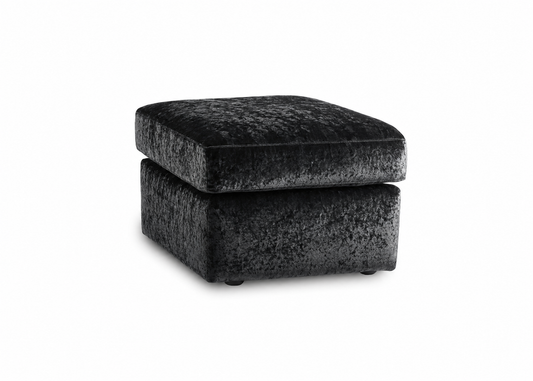 Crush Velvet Footstool