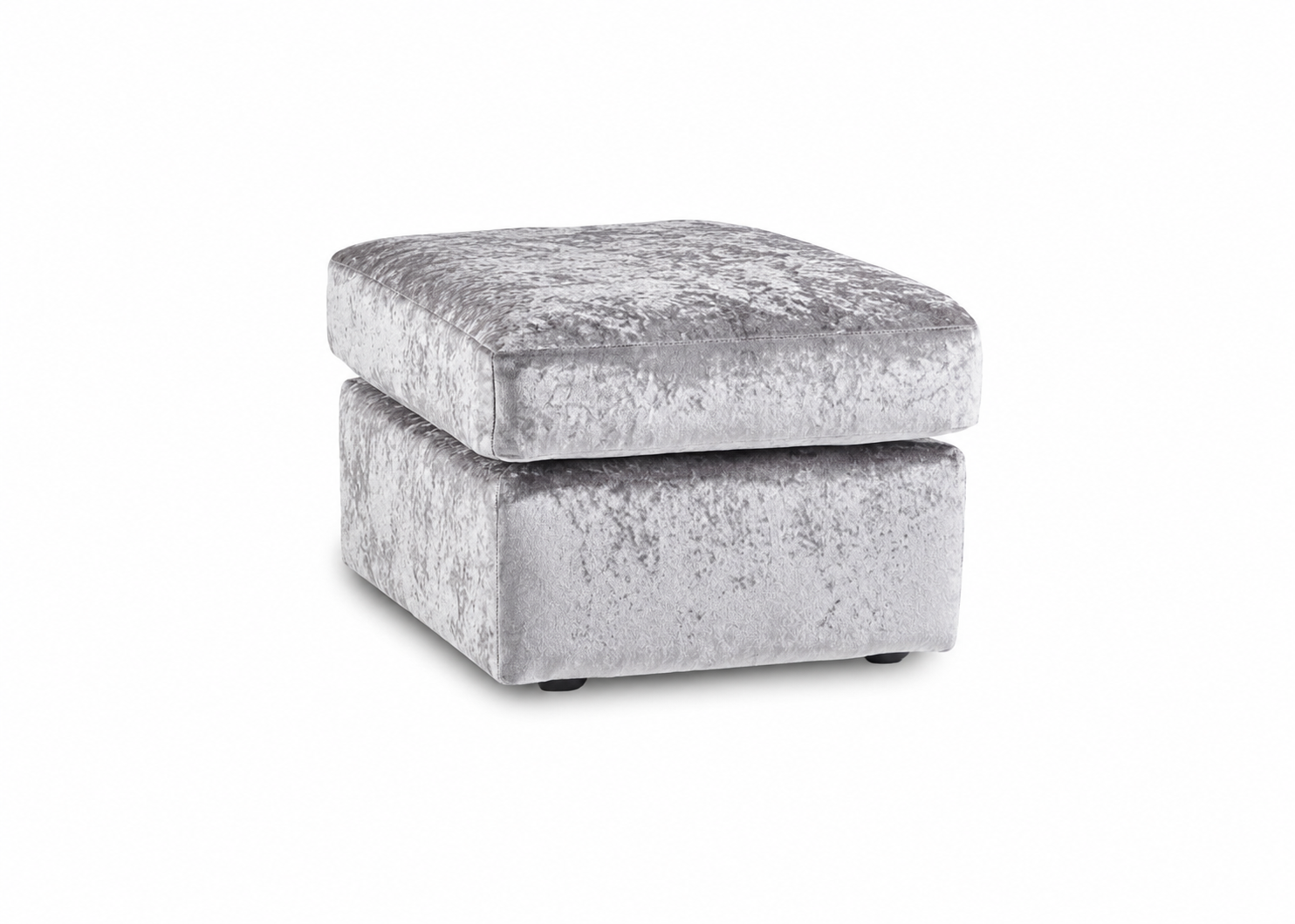 Crush Velvet Footstool