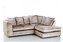 Chicago Crushed Velvet Corner Sofa