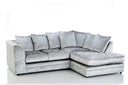 Chicago Crushed Velvet Corner Sofa