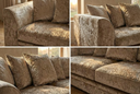 Camden Crushed Velvet 3+2 Seater Sofa
