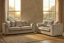 Camden Crushed Velvet 3+2 Seater Sofa