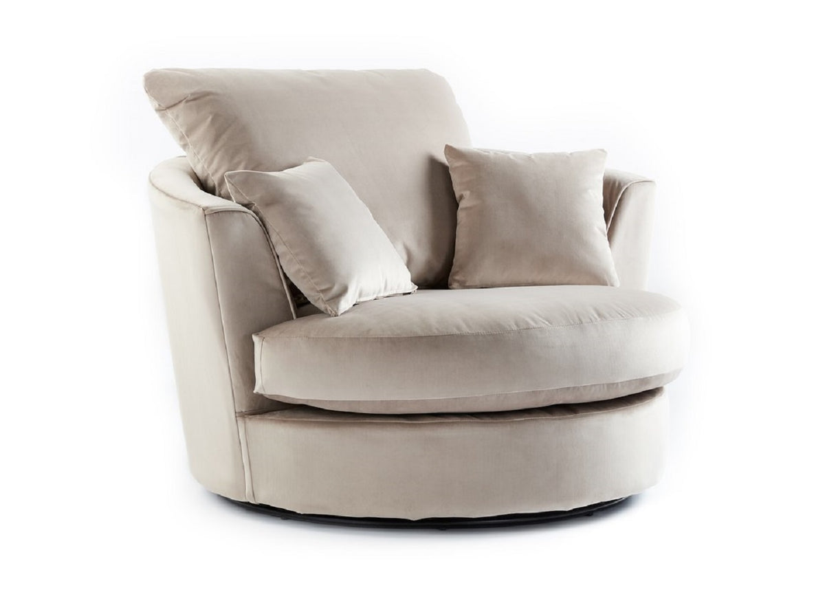 Camden LuxVelvet Corner Sofa - Blue