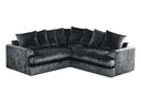Ferguson Crushed Velvet Large Corner Sofa