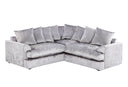 Ferguson Crushed Velvet Large Corner Sofa