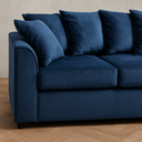 Garrison Plush Velvet Corner Sofa