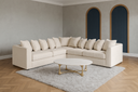 Garrison Plush Velvet Corner Sofa