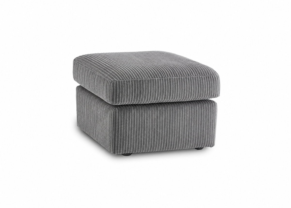 Jumbo Cord Footstool