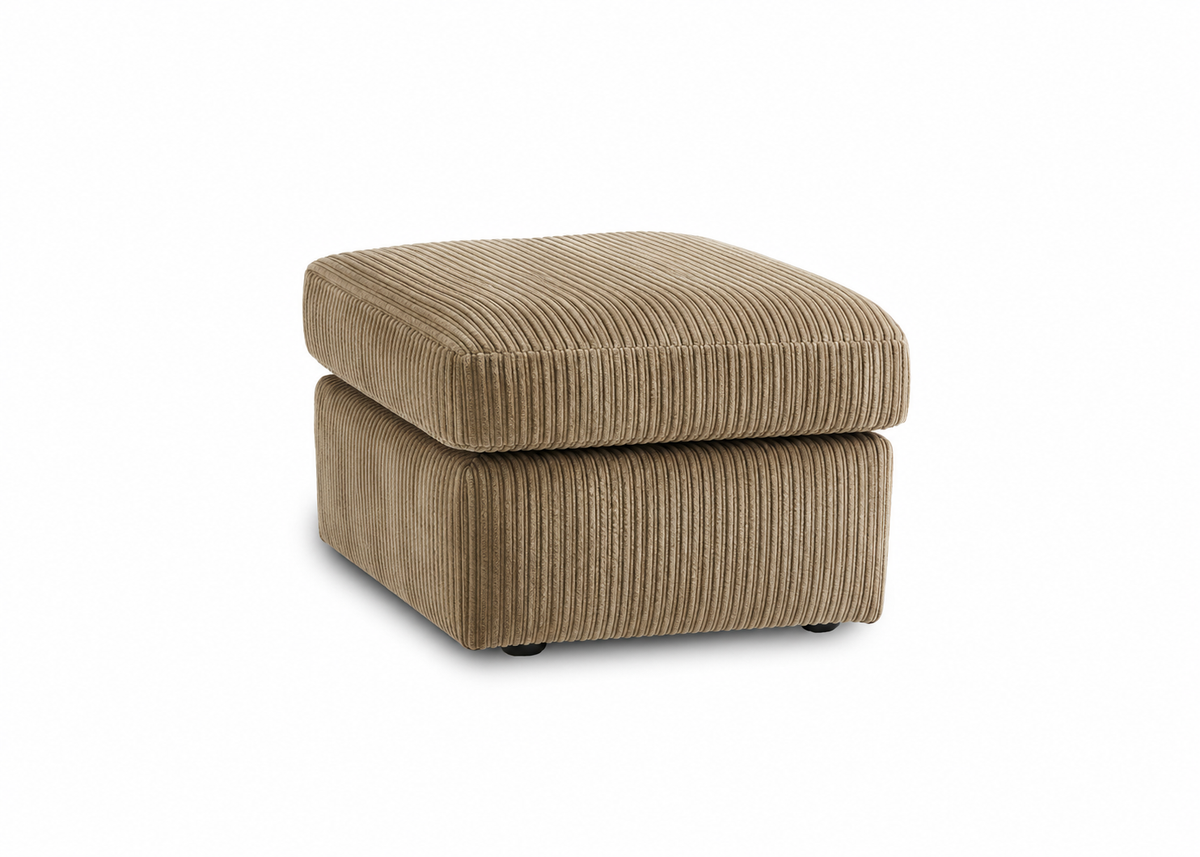 Jumbo Cord Footstool