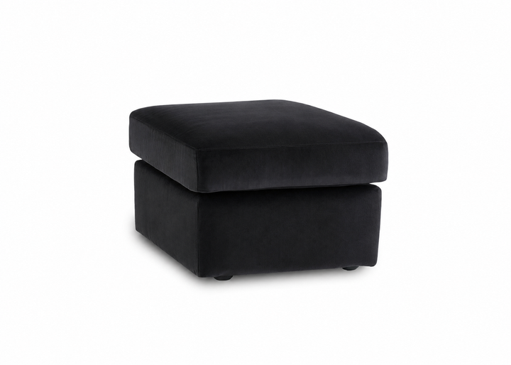 Plush Velvet Footstool