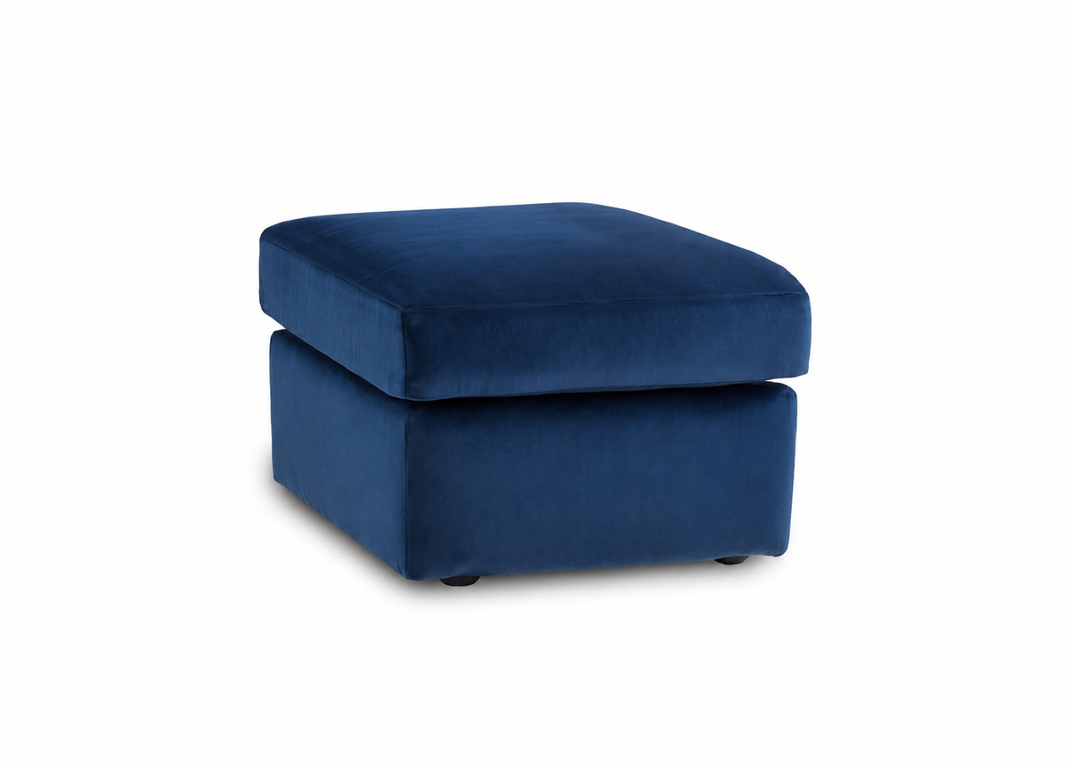 Plush Velvet Footstool