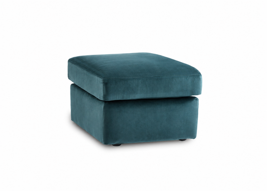 Plush Velvet Footstool