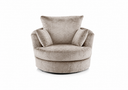Crush Velvet Swivel Chair