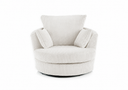 Jumbo Cord Swivel Chair