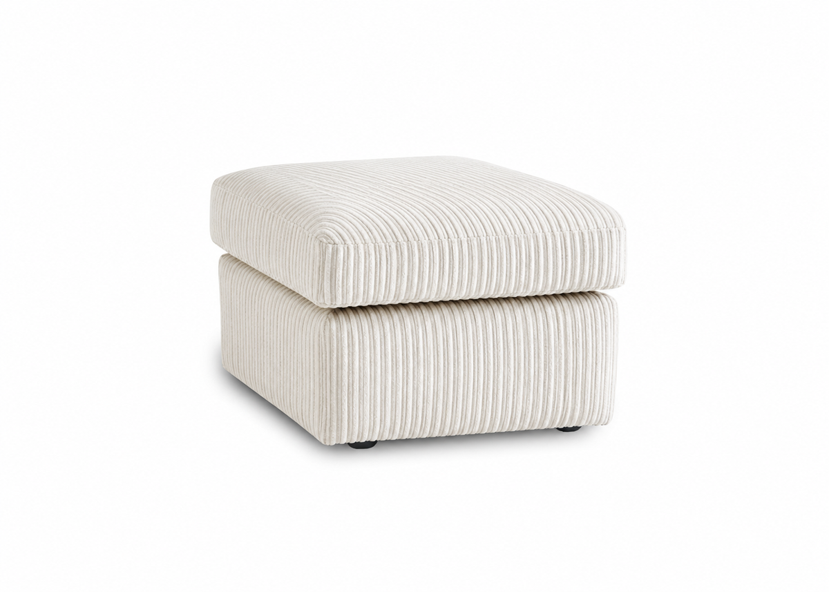Jumbo Cord Footstool