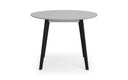 Casa Round Dining Table - Grey/Black