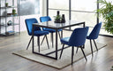 Chicago Dining Table & 4 Burgess Dining Chairs