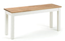Coxmoor Bench - Ivory & Oak