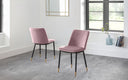 Delaunay Dining Chair - Dusky Pink