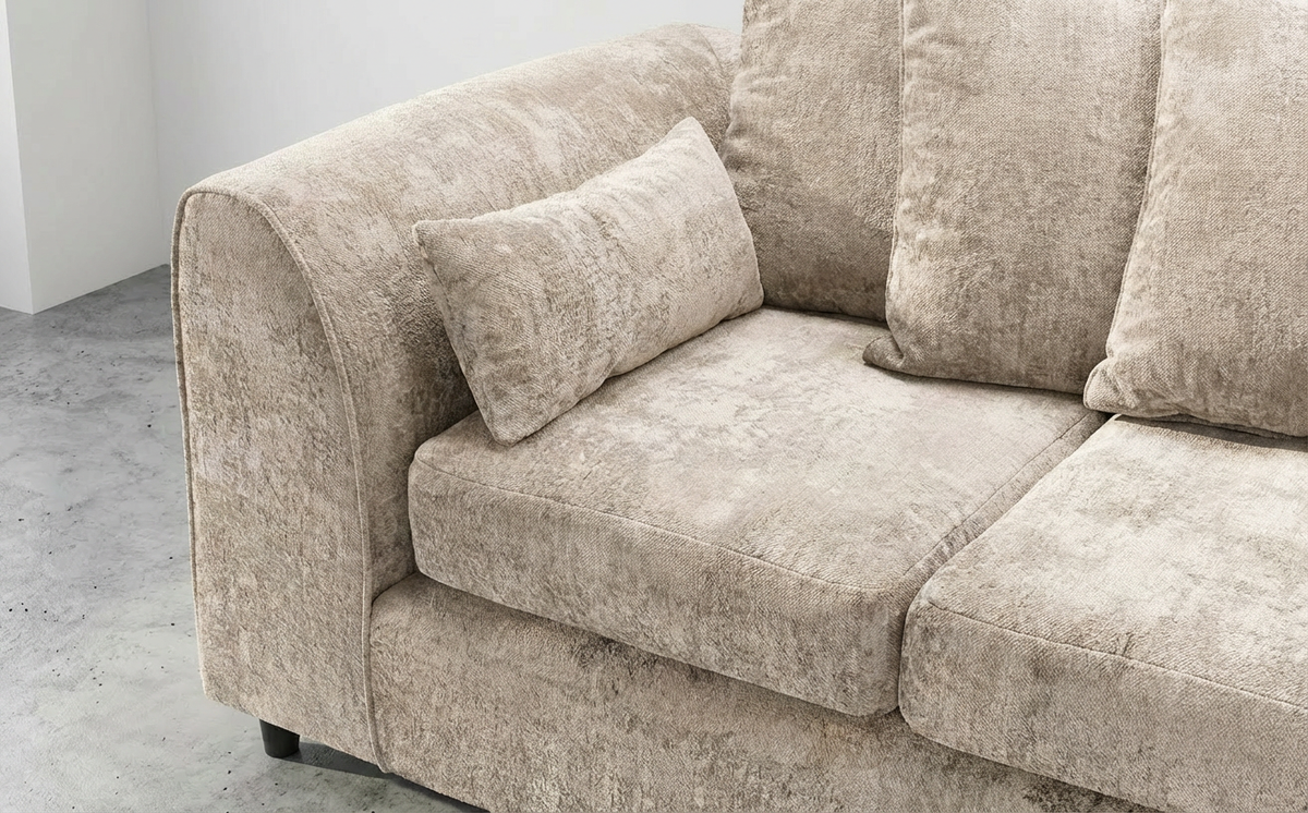 Garrison Soft Chenille 4 Seater