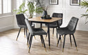 Findlay Square Dining Table & 4 Hadid Chairs