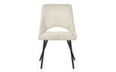 Iris Boucle Dining Chair - Ivory