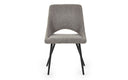 Iris Boucle Dining Chair - Grey